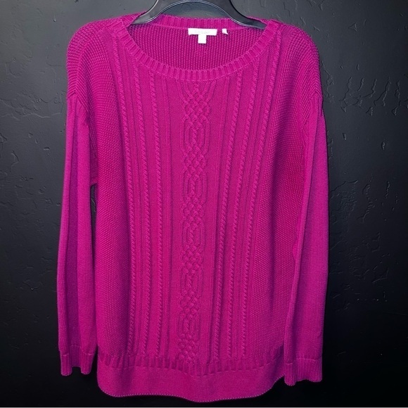 Barbour Deep Pink Rouge Stokehold Knit Sweater Size 8
Like New minimalist - Picture 1 of 11